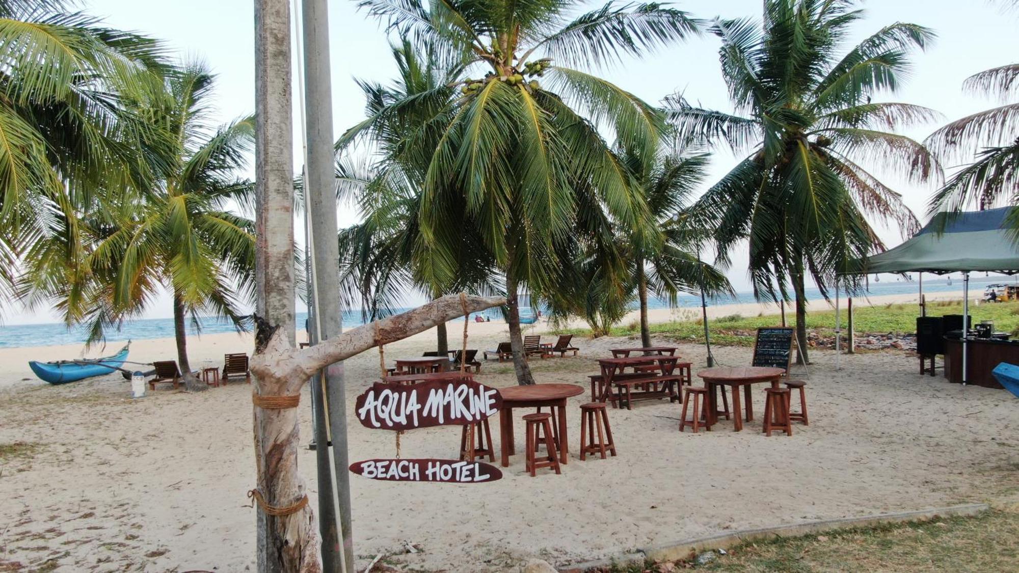 Aqua Marine Beach Hotel คัลคูดาห์ ภายนอก รูปภาพ
